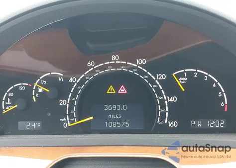 2001 Mercedes-Benz S 430 from USA, damaged, VIN WDBNG70J21A215022